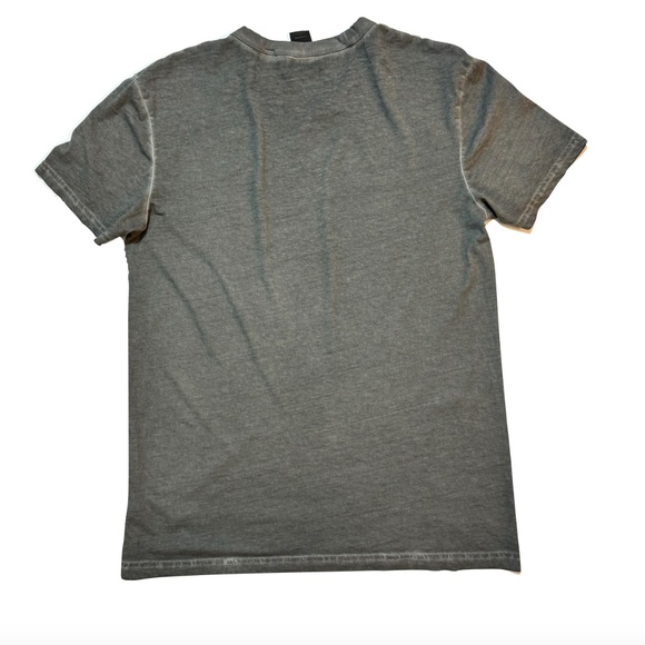 G Star Raw Doax Washed Organic Cotton V-neck T-shirt Size Large - Picture 6 of 12